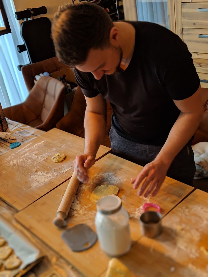 Hans Making Fresh Pasta